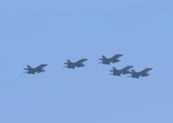 Türkiyə F-16-ları hərbi Bakı səmasında