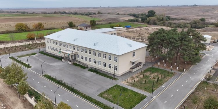 Füzulidə yeni məktəb binası – təhsil imkanları genişlənir