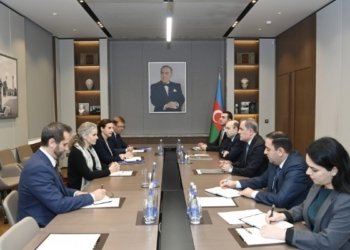 Ceyhun Bayramov Aİ-nin xüsusi nümayəndəsi ilə görüşdü
