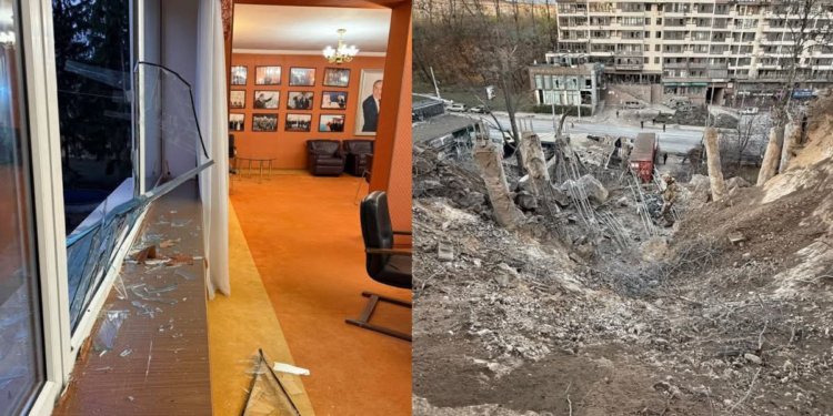 Fransa səfirliyimizin raket zərbəsinə məruz qalmasını pislədi