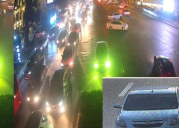 Bakıda nömrəsiz maşın sürən gənc həbs edildi