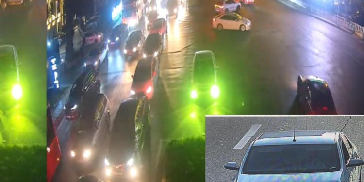 Bakıda nömrəsiz maşın sürən gənc həbs edildi