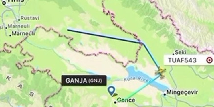 Qəzaya düşən təyyarə Gəncəyə bu gün gəlibmiş-TƏFƏRRÜAT