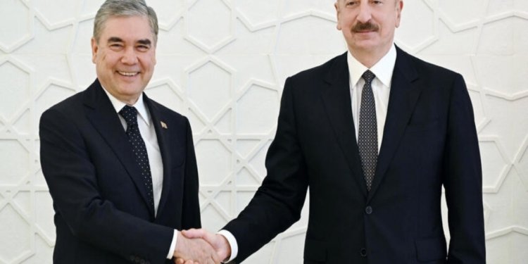 Qurbanqulu Berdiməhəmmədov İlham Əliyevə təbrik məktubu ünvanladı