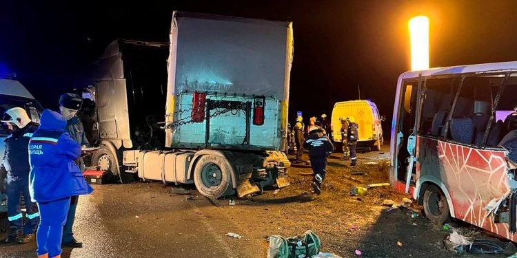 Rusiyada dəhşətli qəza- Xeyli sayda ölən və yaralanan var