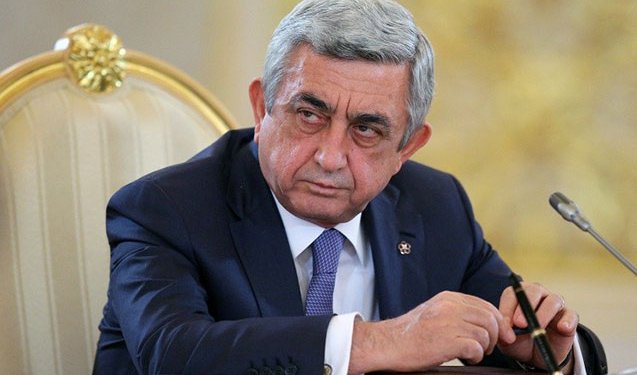 Sarkisyanın Ermənistandan çıxışına qadağa qoyuldu