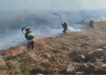 Gədəbəydə yanğın baş verdi