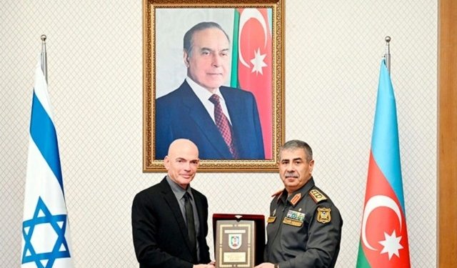 Zakir Həsənov İsrail nümayəndə heyətini qəbul etdi