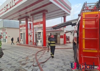 Şəmkirdə yanacağdoldurma məntəqəsində yanğın oldu