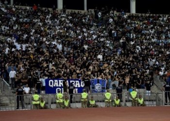 “Qarabağ” azarkeşlərinə görə cərimələndi