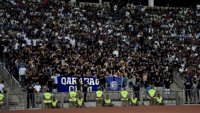 "Qarabağ" azarkeşlərinə görə cərimələndi