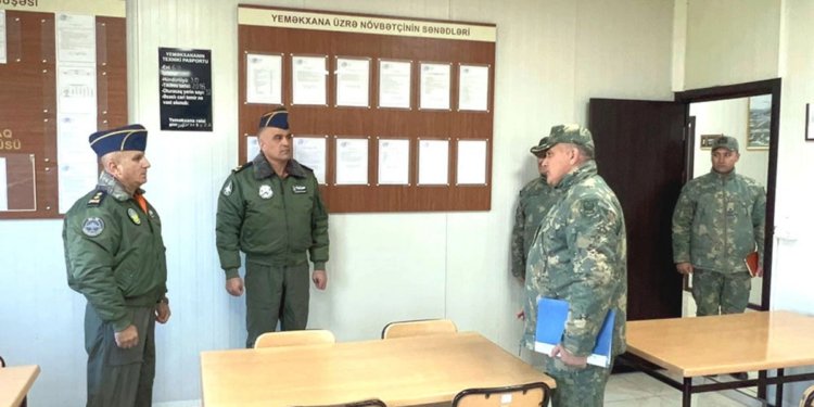 Hərbi Hava Qüvvələrinin xidməti-döyüş fəaliyyəti yoxlanılıb