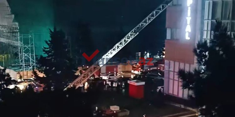 Məlhəm Hospitalda yanğın baş verib