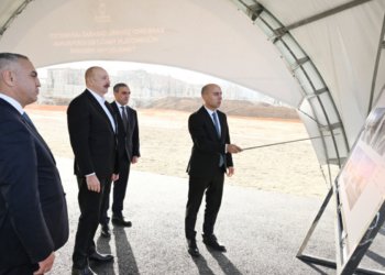 Prezident Xankəndidə Qarabağ Universitetinin Mühəndislik fakültəsinin binasının təməlini qoyub