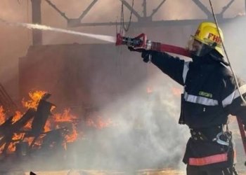 Qusarda tikilidə yanğın olub