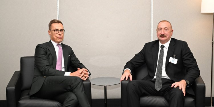 İlham Əliyev Aleksandr Stubbu təbrik etdi