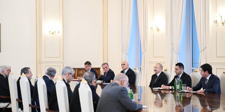 Prezident Araqçını qəbul etdi 