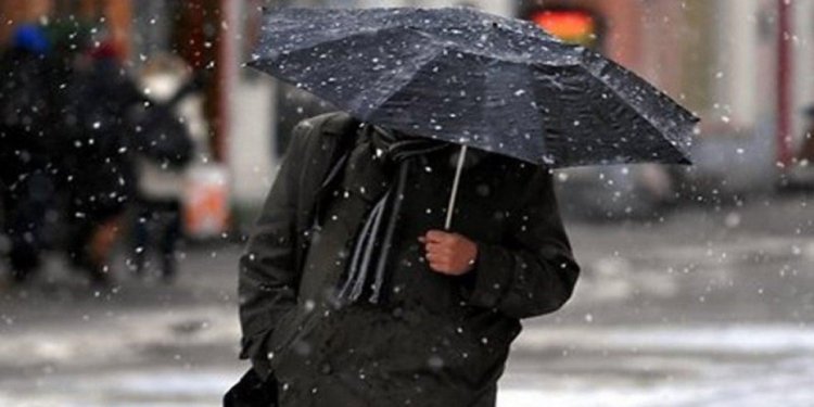 Bakıya sulu qar yağır