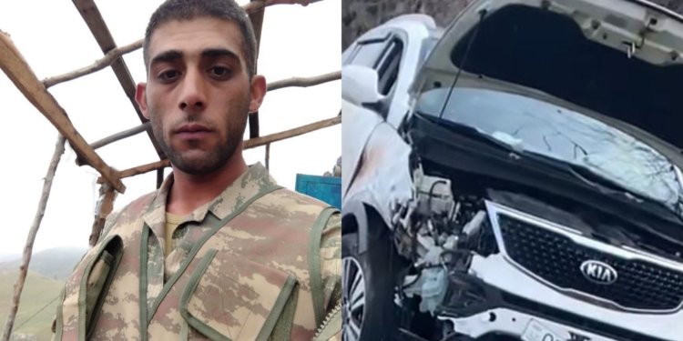 Şəhid bacısı Ağcabədidə qəzaya düşdü