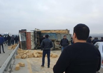 Ələt-Astara yolunda “KamAZ” və “Hunday” toqquşdu