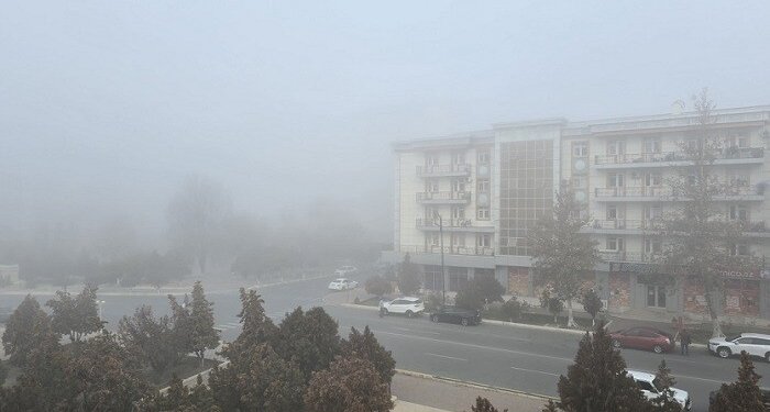 Naxçıvanda qatı duman: yollarda çətinliklər yarandı