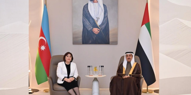 Sahibə Qafarova Birləşmiş Ərəb Əmirliklərində səfərdədir
