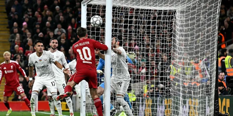 UEFA Çempionlar Liqası: "Qarabağ" "Liverpul"a məğlub oldu