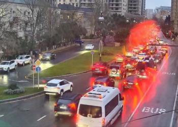 Paytaxtda 18 istiqamətdə tıxac var