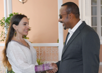 Leyla Əliyeva Efiopiyanın Baş naziri ilə görüşüb