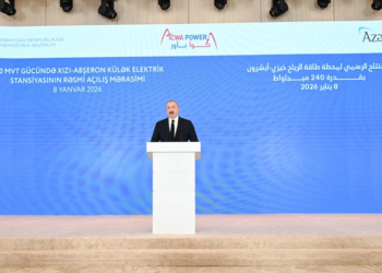 Bakıda “Xızı-Abşeron” Külək Elektrik Stansiyasının rəsmi açılışı keçirilib