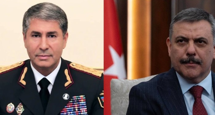 Türkiyə və Azərbaycan daxili işlər nazirləri telefonda danışdı