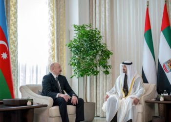 İlham Əliyev Əbu-Dabidə səfər edib