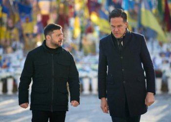 Mark Rutte Zelenski ilə görüşdü