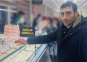 Evdən 2300 manat dəyərində qızıl-zinət əşyaları oğurlayan şəxs saxlanıldı