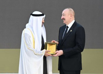 Prezidentə mötəbər mükafat verildi