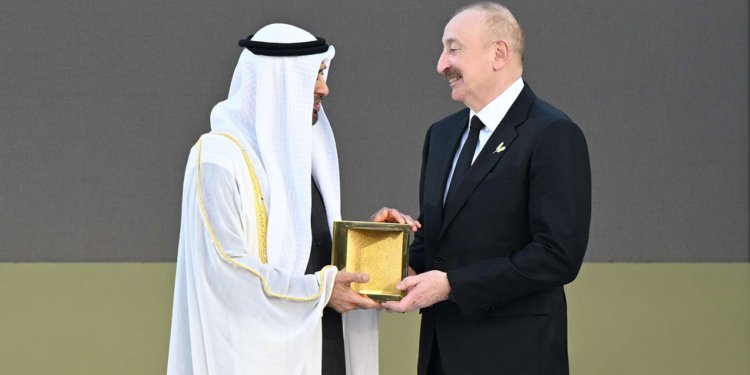 Prezidentə mötəbər mükafat verildi 