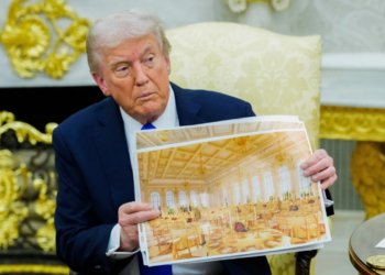 Tramp yarım milyardlıq layihəsinin fotolarını təqdim etdi