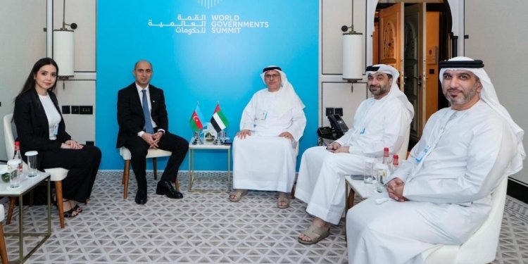 Emin Əmrullayev BƏƏ-də bir sıra görüşlər keçirdi