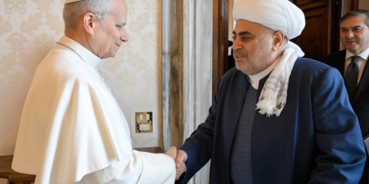 Allahşükür Paşazadə Roma Papası ilə görüşdü