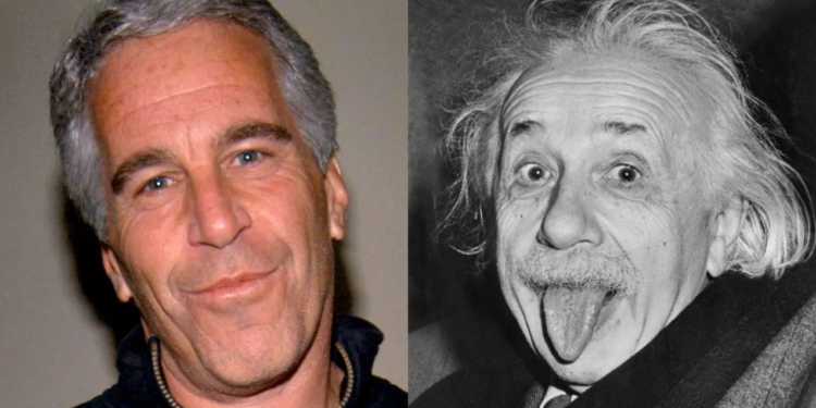 Epşteynlə Eynşteyni səhv saldılar