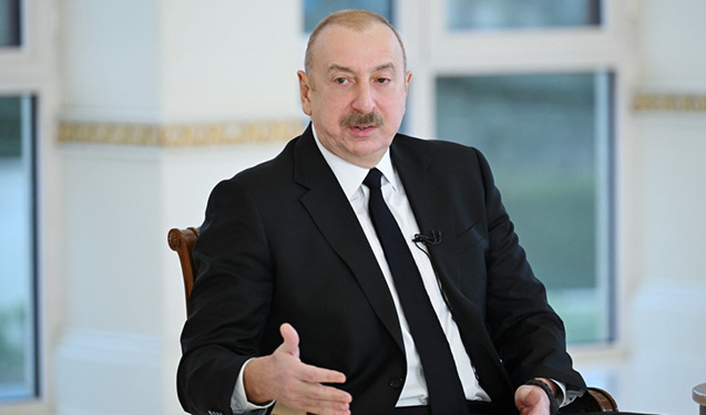 Prezident Münxendə yerli televiziya kanallarına müsahibə verdi 
