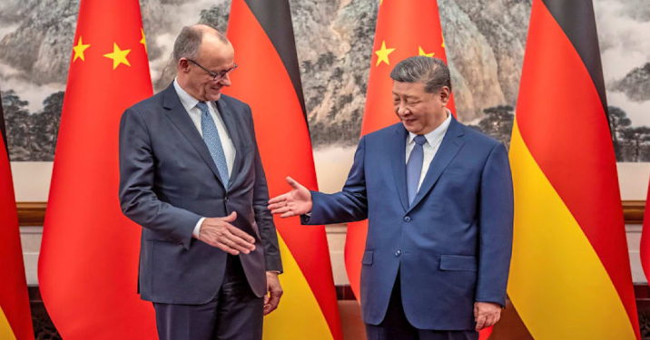 Çin Almaniya ilə münasibətləri yeni səviyyəyə qaldırmağa hazırdır