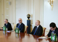 İlham Əliyev Rusiya Hökuməti Sədrinin müavinini qəbul edib 