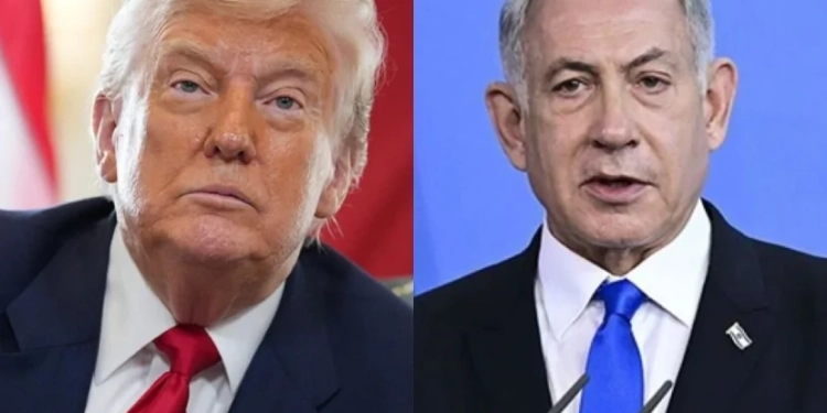 Trampla Netanyahunun başına PUL QOYULDU