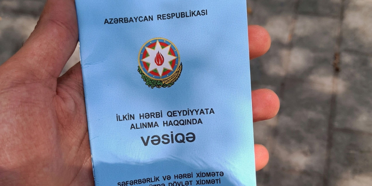 Kişilər ilkin hərbi qeydiyyata belə alınacaq - Baş nazir təsdiqlədi