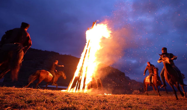 Tonqalı bu ərazilərdən azı 50 metr kənarda yandırın!