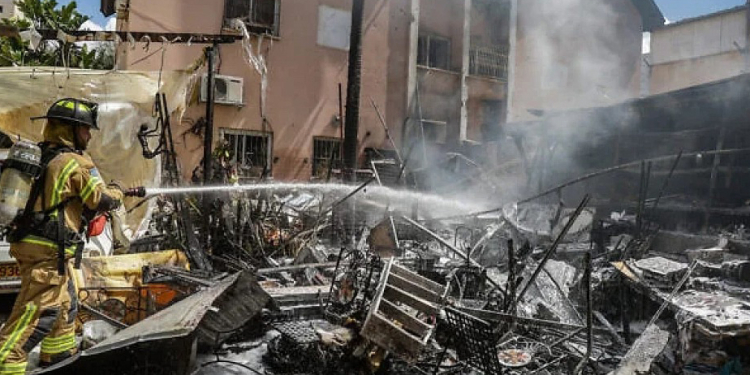 İran IDF-in nəqliyyat mərkəzini vurdu