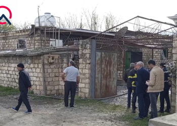 Beyləqanda beşotaqlı ev tamamilə yandı