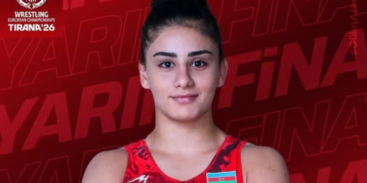 Avropa çempionatı: Azərbaycanın qadın güləşçisi yarımfinala yüksəlib