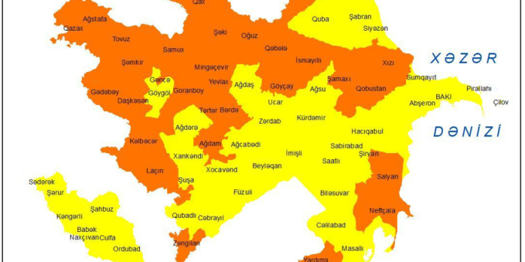 Küləkli hava şəraiti ilə bağlı sarı və narıncı xəbərdarlıq verilib